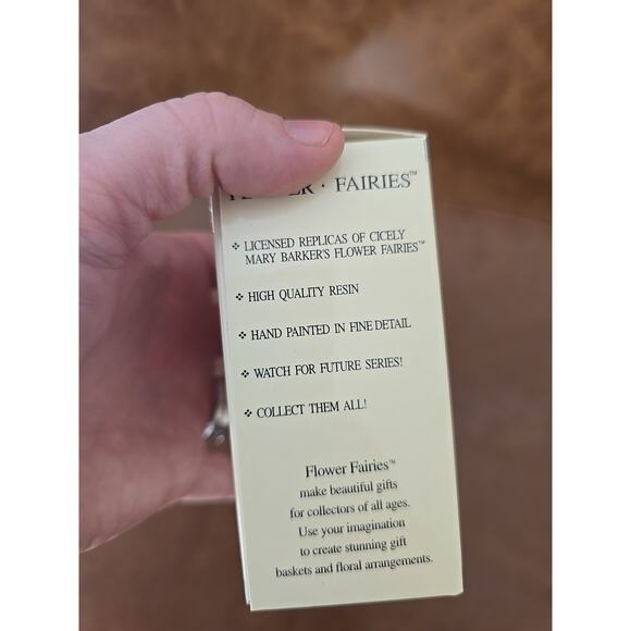 NIP Vintage Cicely Mary Barker Resin Flower Fairies Decor Figurine Ornament - Picture 4 of 6